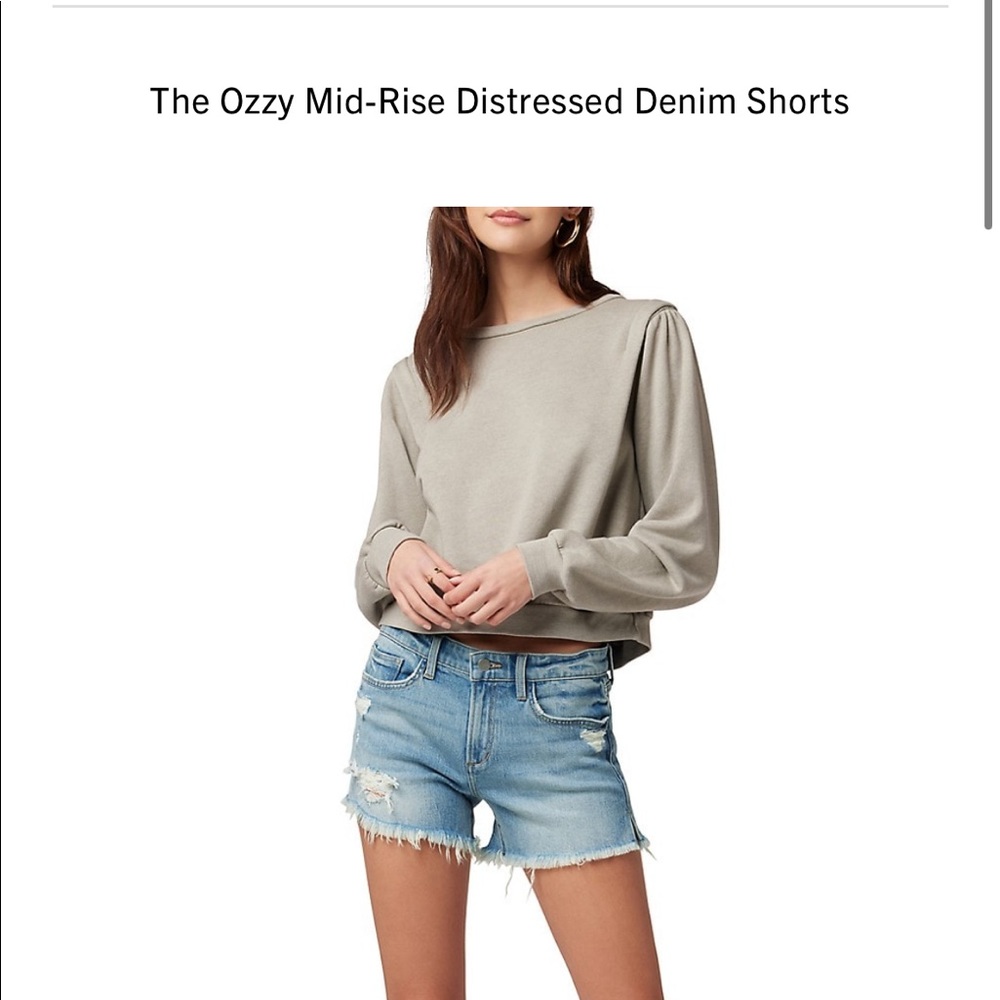 Joe's Jeans
The Ozzy Mid-Rise Distressed Denim Short